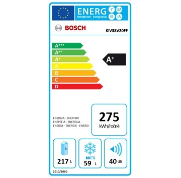 Bosch KIV38V20FF spotřeba energie
